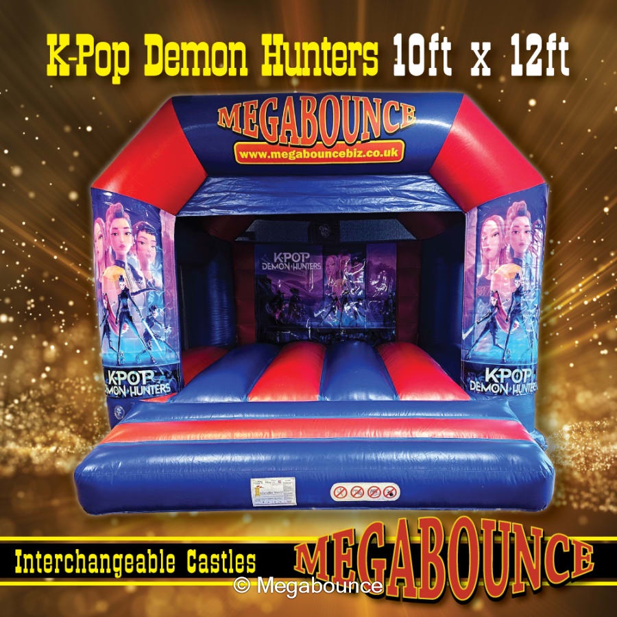 k-pop-demon-hunters-interchangeable-10ft-x-12ft-bouncy-castle-hire-in