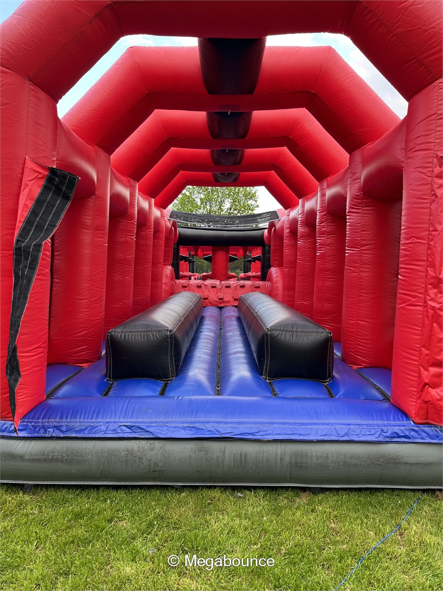 Ninja warrior 60ft assult course Bouncy Castle Hire in Ross-on