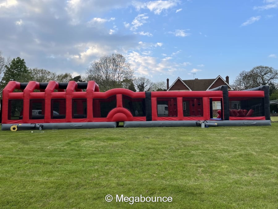 Ninja warrior 60ft assult course Bouncy Castle Hire in Ross-on